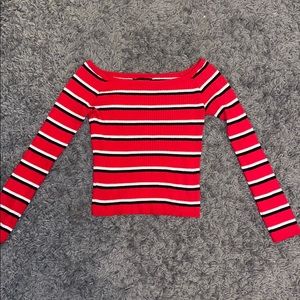 Kendall & Kylie off the shoulder sweater